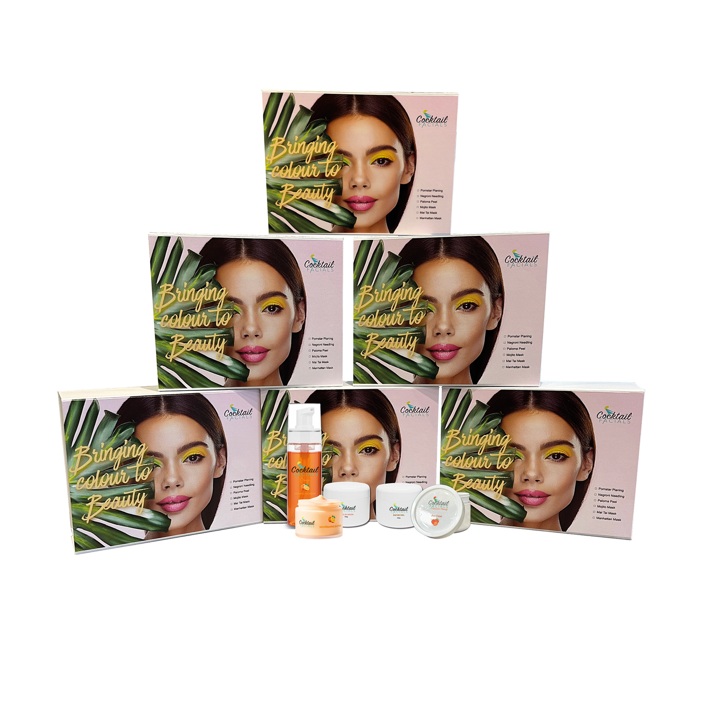 Facial Treatments, SkinCare Collections - Full Set of 6 Treatment Boxes