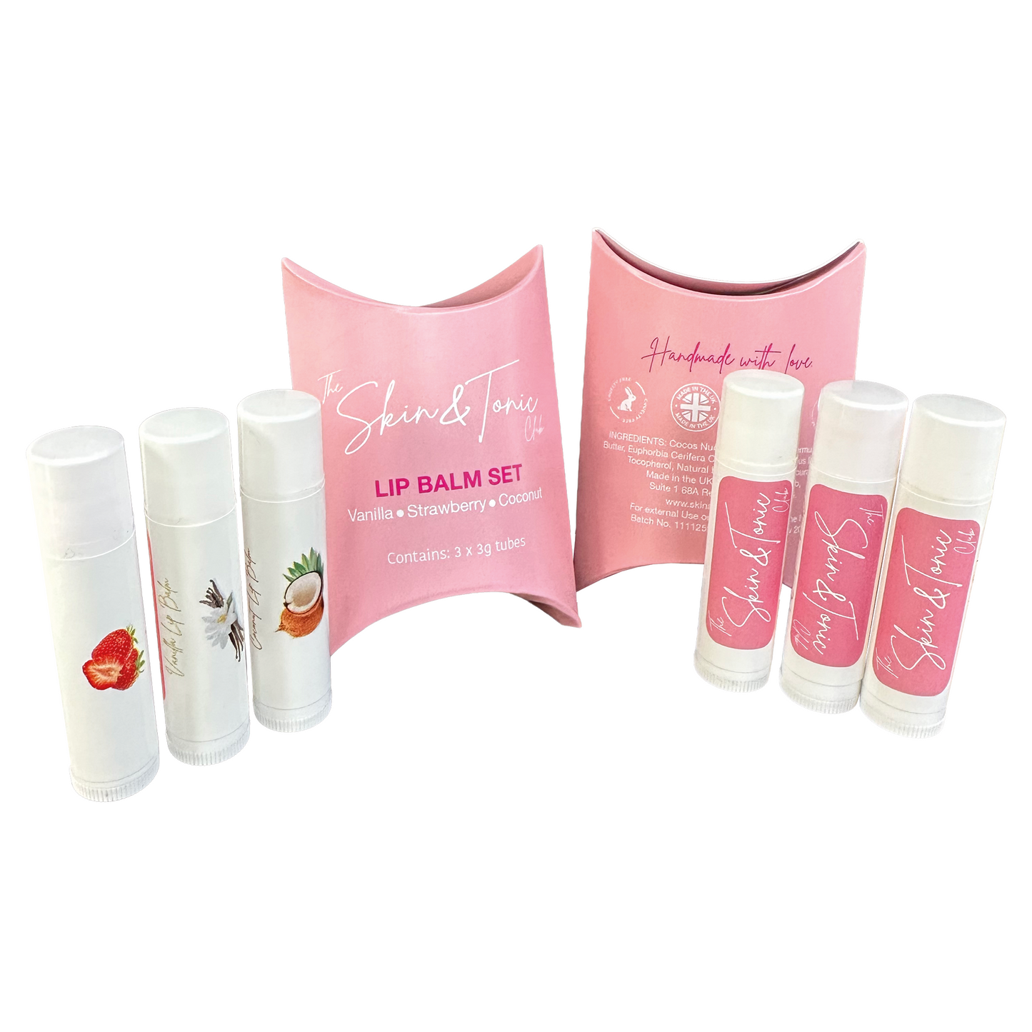 Nourishing Lip Repair Balm Set