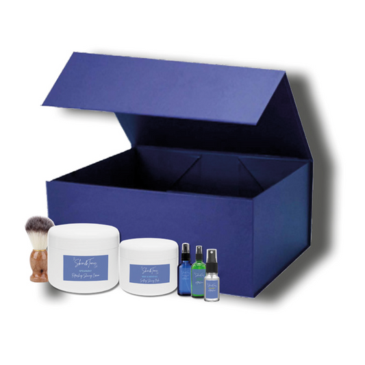 Mens Botanical Shaving Gift Set
